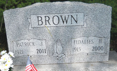 Patrick J. & Fidalies H. Brown