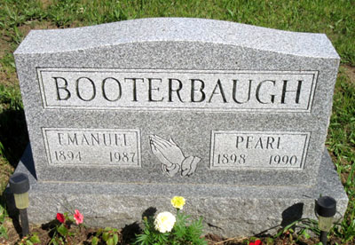 Emanuel & Pearl Booterbaugh