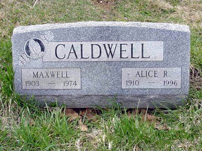 Maxwell & Alice R. Caldwell