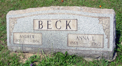 Andrew & Anna L. Beck