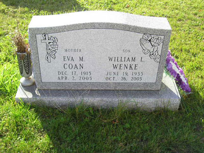 Eva M Coan & William L. Wenke