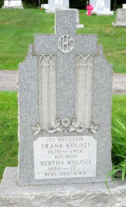 Frank & Bertha Kolozi