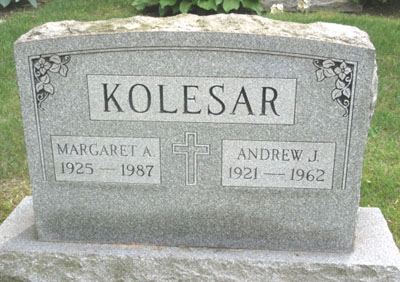 Andrew J. & Margaret A. Kolesar