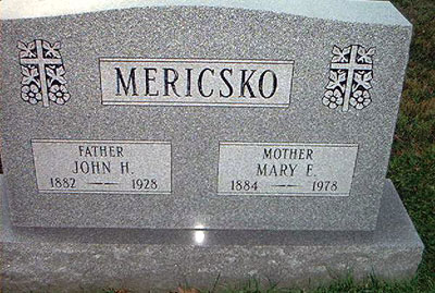 John H. & Mary E. Mericsko