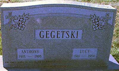 Anthony & Lucy Gegetski