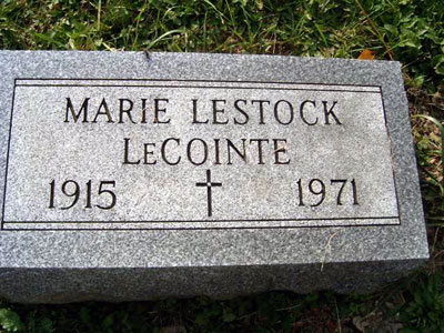 Marie Lestock LeCointe