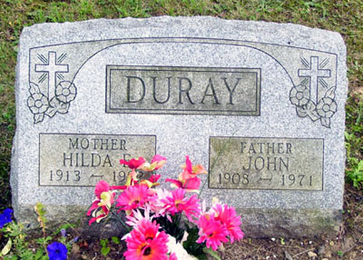 John & Hilda E. Duray