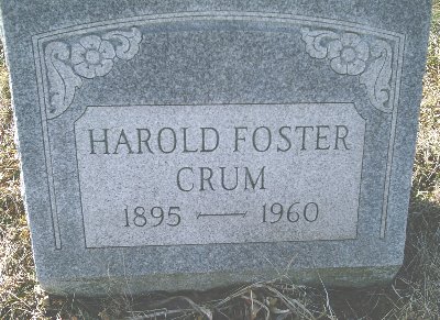 Harold Foster Crum
