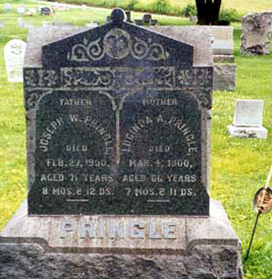 Joseph W. & Lucinda A. Pringle
