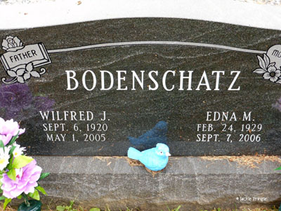 Wilfred J. & Edna M. Bodenschatz